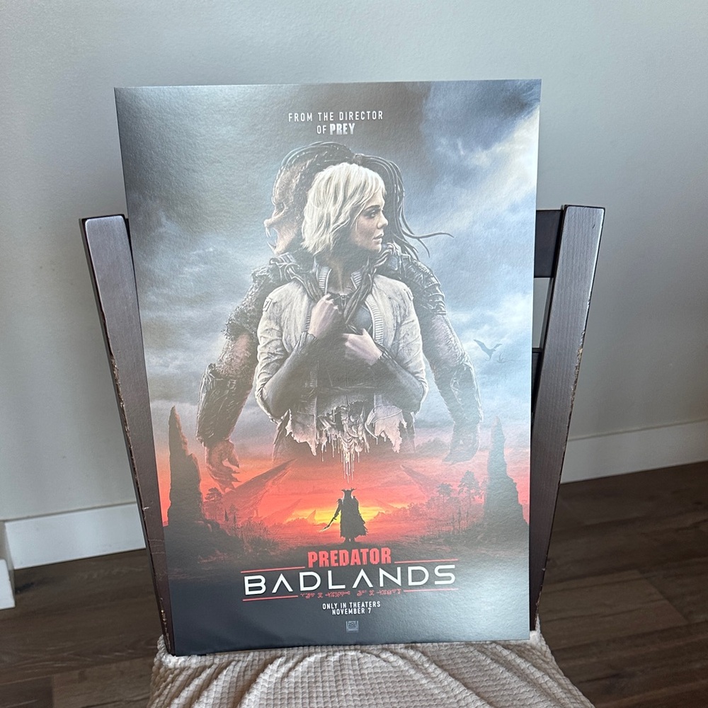 Predator: Badlands Movie Poster SDCC 2025